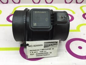 Medidor Massa de Ar Renault Megane III 1.5 105Cv de 2011 - Ref OEM :  8200682558 / B